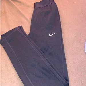 grey nike fit excerise compressions.